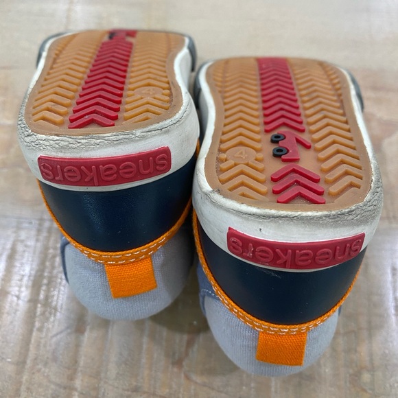 Baby kids SEE KAI RUN high top ankle sneakers shoes Velcro closure - Picture 10 of 11